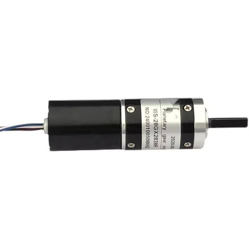 28mm Brushless DC Planetary Gear Motor 12V 24V PWM Speed Control Micro ...