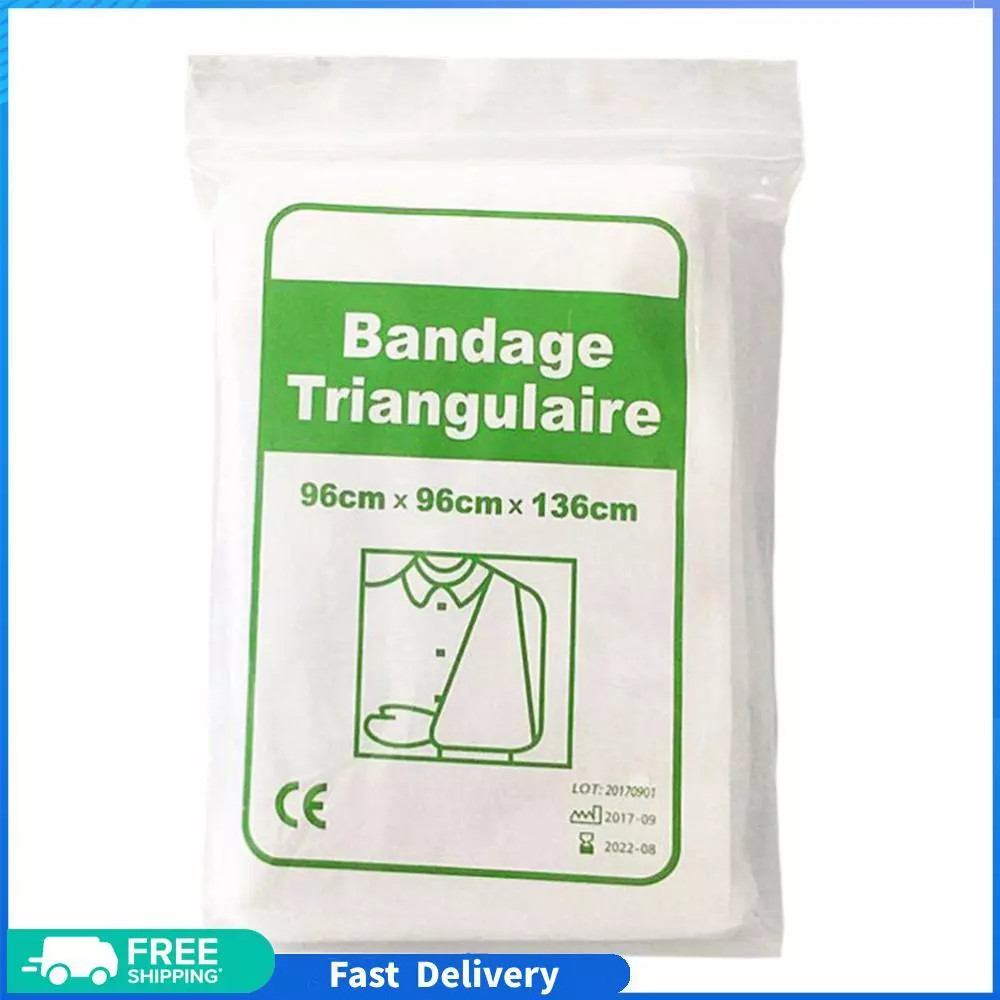 20PCS Medical Triangular First Aid Bandage/Triangular Bandage Tips/ 96* ...