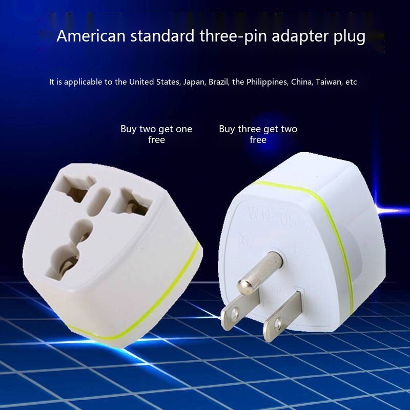 US Standard Power Plug Adapter Socket for USA, Canada, Thailand, Mexico ...