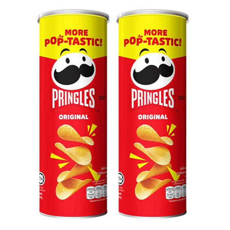 Original Potato PRINGLES 102 g. x 2 (PRINGLES Chips 102 g x 2) | Shopee ...