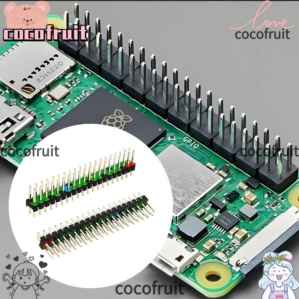 COCOFRUIT Development Board Header, Colorful Mark 2.54mm Spacing 40 Pin ...