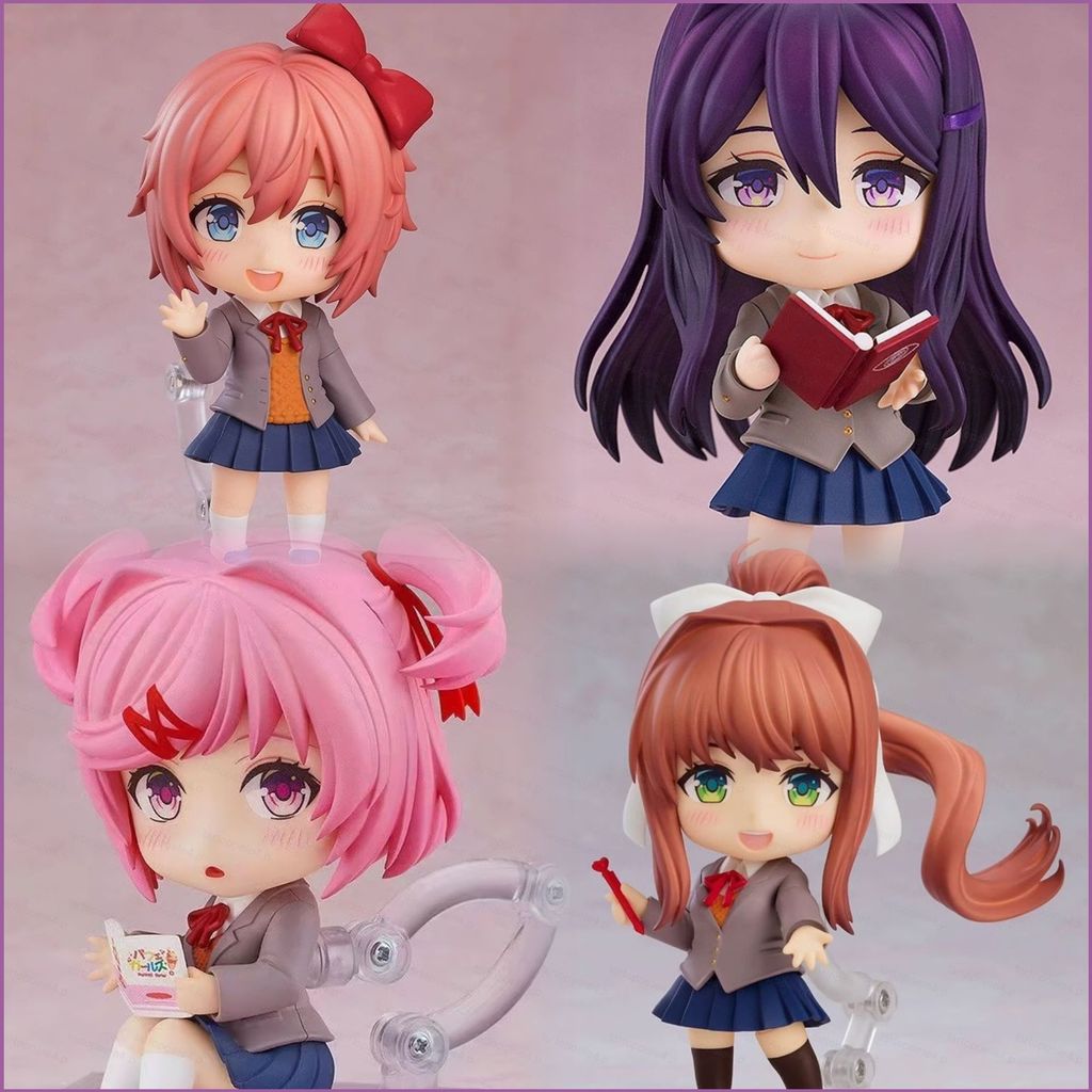 Doki Doki Literature Club! DDLC Monika Sayori Cute Face-Swappable ...