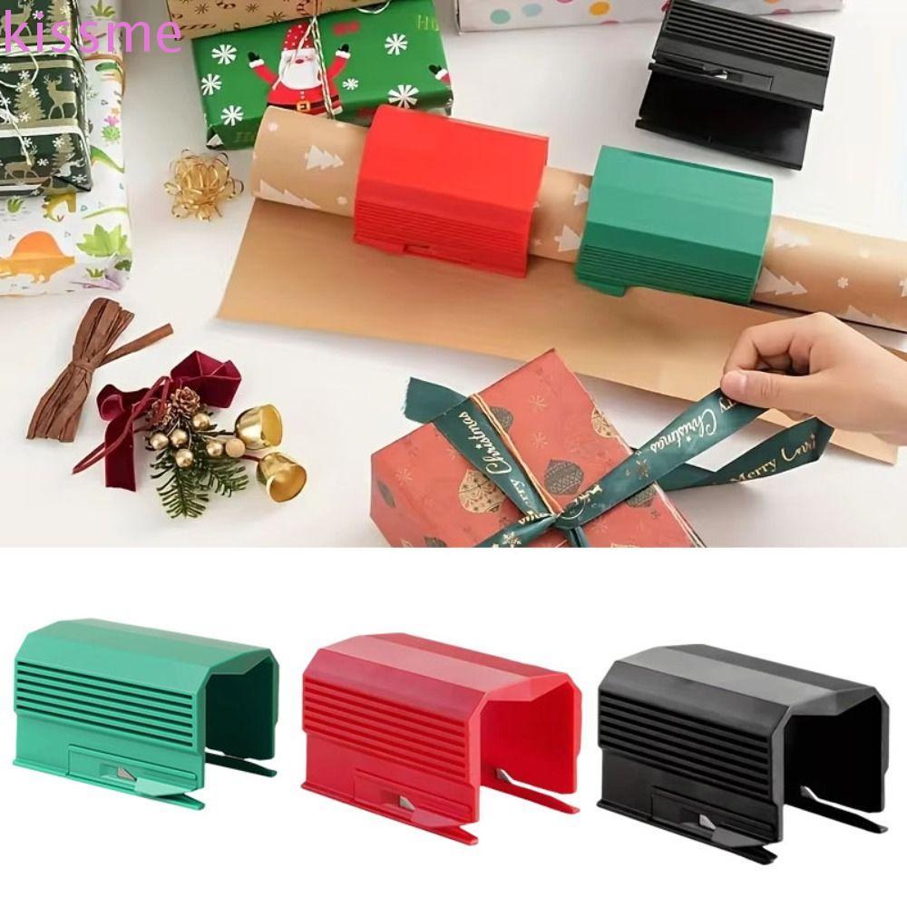 KISSME Packaging Paper Cutter, Portable Mini Size Roll Paper Cutter ...