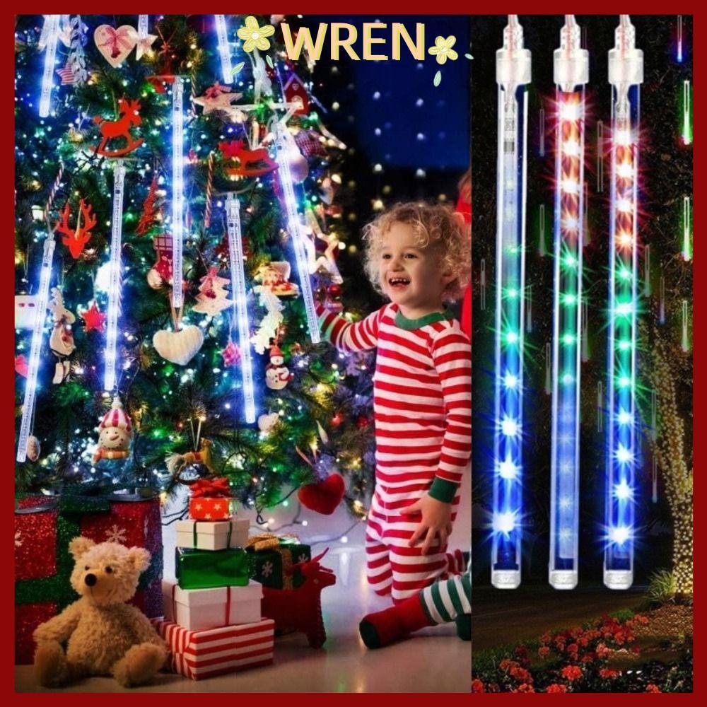 WREN Meteor Shower String Lights, EU Plug Star Rain String Light ...