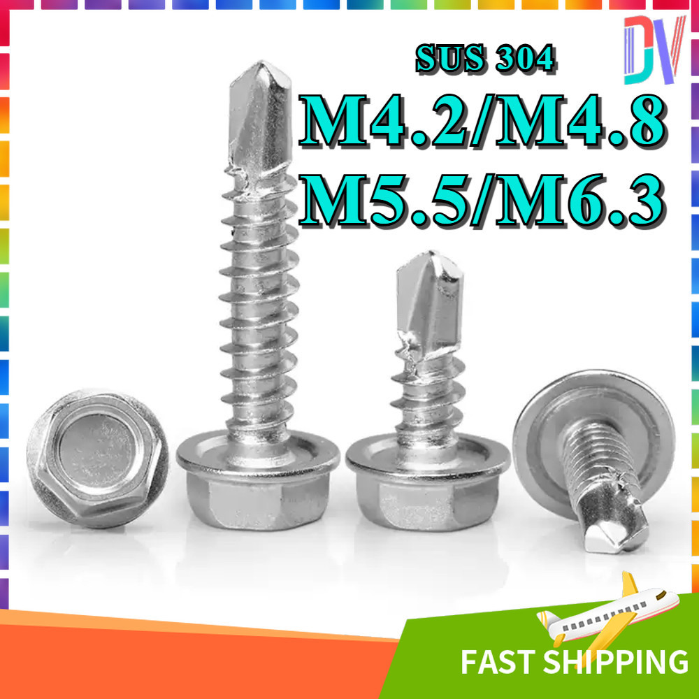 Shop tek screw for roofing for Sale on Shopee Philippines