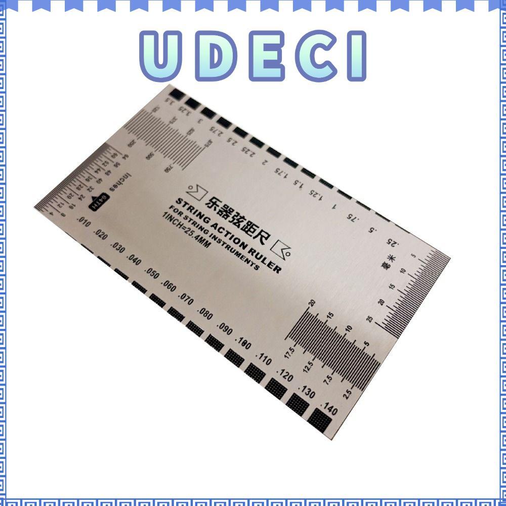 UDECI String Action Gauge, Stainless Steel Precision Measuring String ...