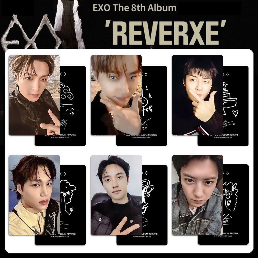 EXO Album REVERXE Merchandise Photocard Ex-vision Xiaomang Chinese