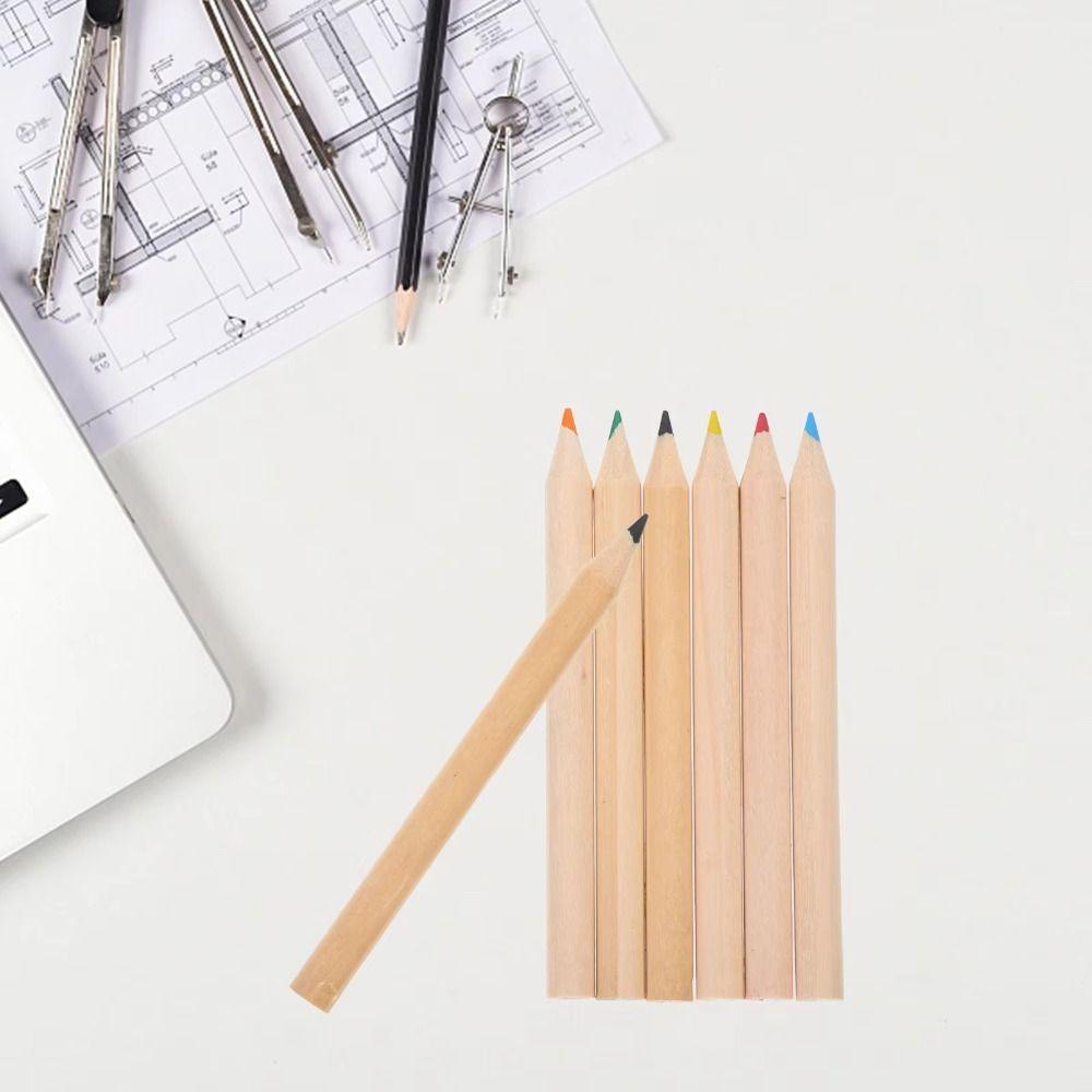 TSUMUGI Color Pencil, Drawing Stationery 8.8CM Colored Pencil, Simple ...
