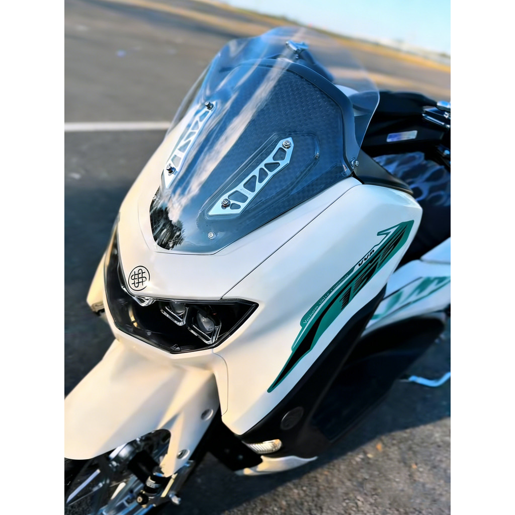 Nmax V2 Stock Windshield Clear Nmax 155 WIND DEFLECTOR Visor for Nmax ...