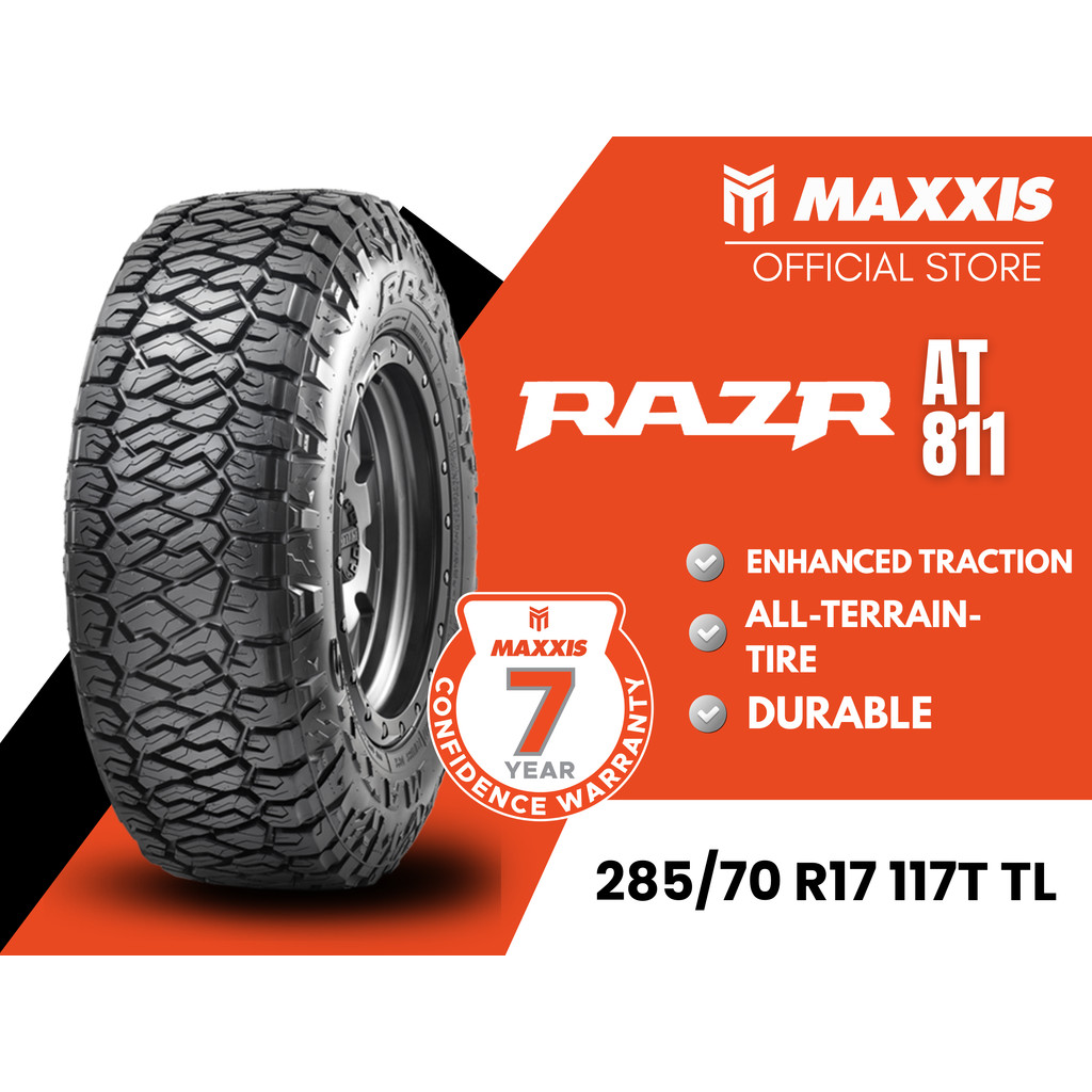 Maxxis AT811 285/70 R17 117T TL Wide All-Terrain Tire - Off-Road ...