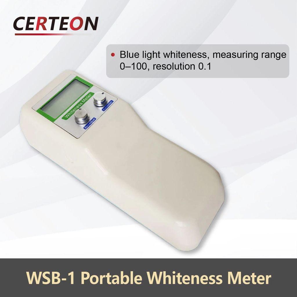 WSB-2 Desktop and Portable Whiteness Tester Digital Fluorescence Meter ...