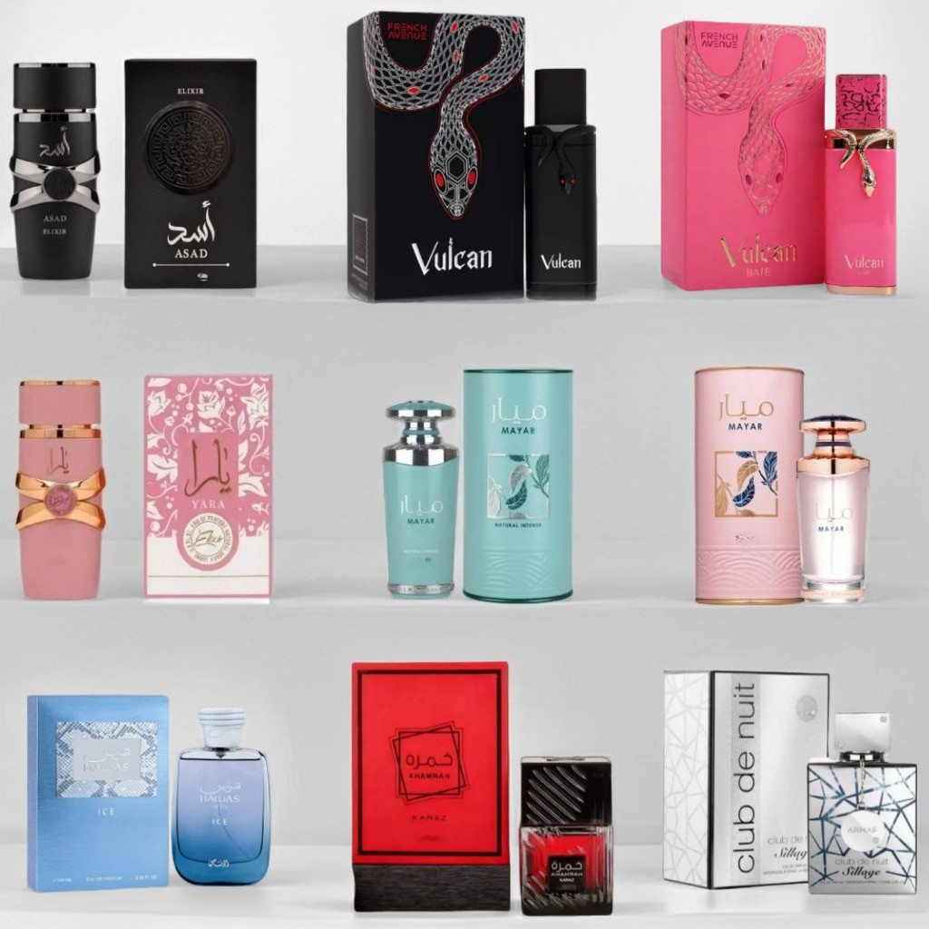 UAE/Rasasi Hawas Ice /French Avenue Vulcan/Asad&Yara Elixir/Khamrah ...