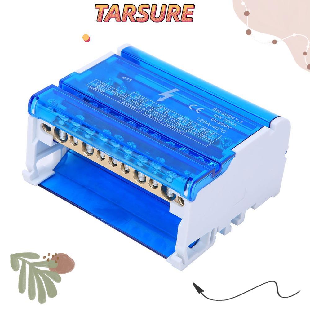 TARSURR Terminal Distribution Box, 411 4-Level Din Rail Terminal Block ...