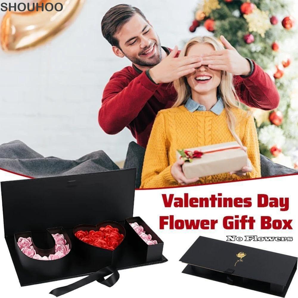 SHOUHOO I Love You Empty Box, Large Size Romantic Valentines Gift Box ...