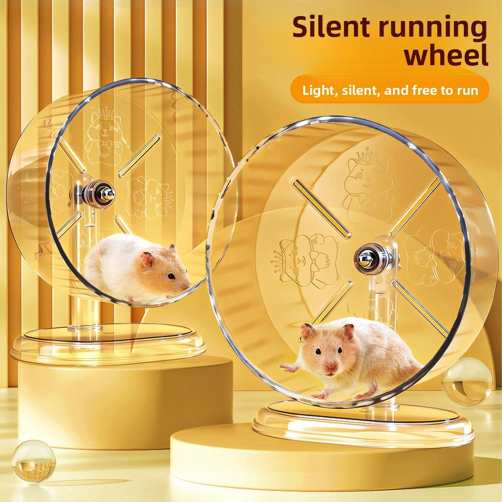 【24H Shipping】Super Silent Large Running Wheel, Transparent Anti-Catch ...