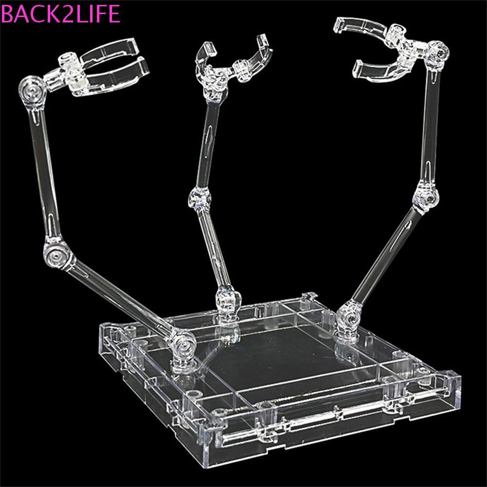 BACK2LIFE Action Figure Base, Three-headed Anime Figure Figure Display ...
