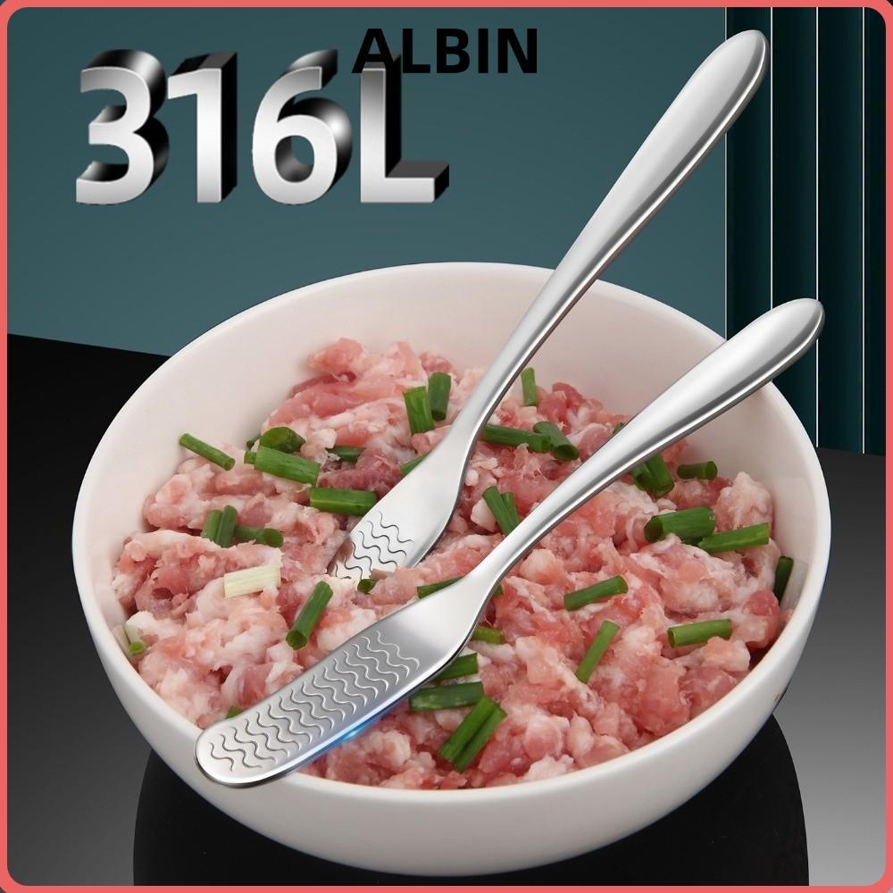 ALBIN Dumpling Spoon, Rust-Proof Professional Filling Scoop, Multi ...