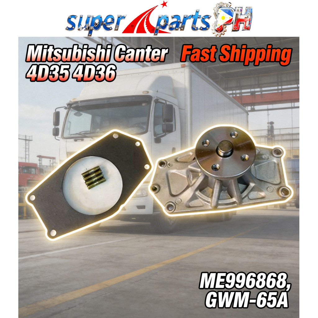 For Mitsubishi Canter 4D35 4D36 ME996868 Car water pump GWM-65A FUSO ...