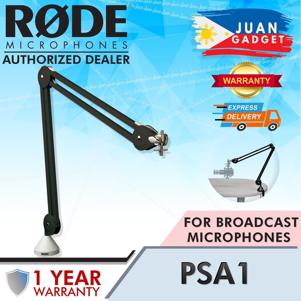Rode PSA1 Studio Boom Arm for Broadcast Microphones | Shopee Philippines