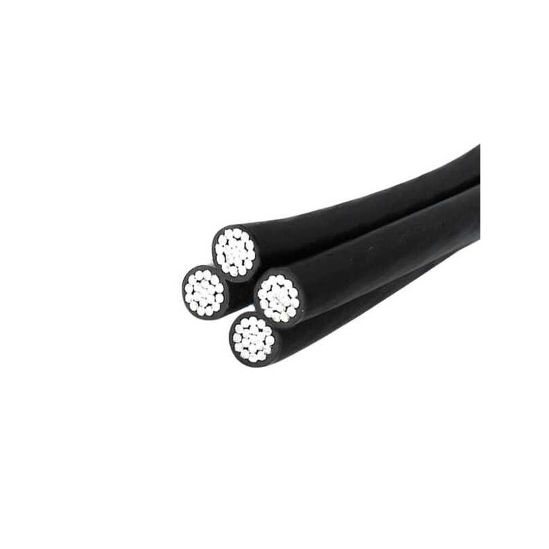 Aluminum Electrical Cable Four Parallel 16/25/35/50/70/95 Square 2/4 ...