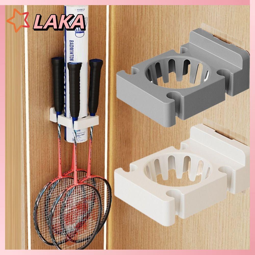 LAKAMLA Adhesive Hooks for Badminton Rackets, Farewell to Clutter Multi ...