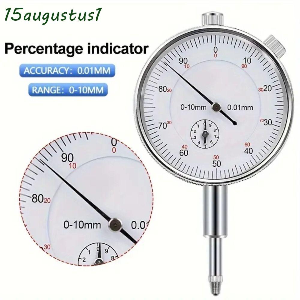 AUGUSTUS Dial Indicator, 0.01 Resolution Precision Design Gauge Tool ...