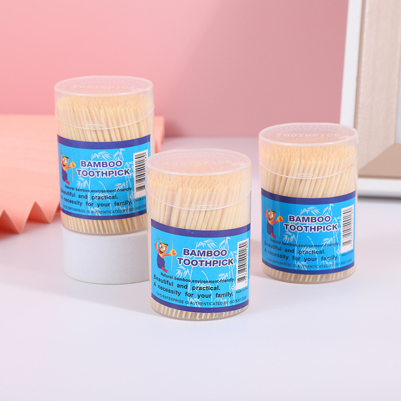 2pack Wood TOOTHPICK w/Case 280 pcs per pack each size | Shopee Philippines