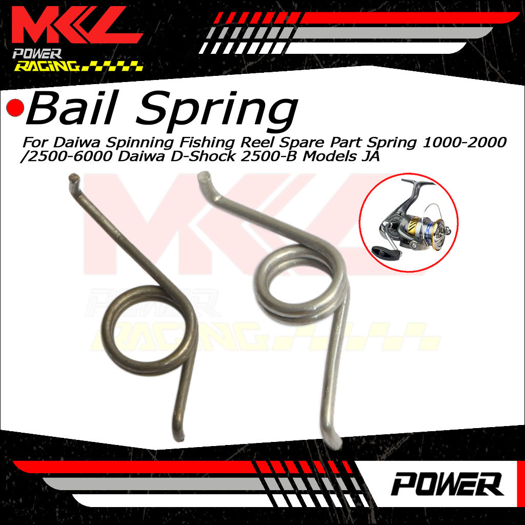 Bail Spring For Daiwa Spinning Fishing Reel Spare Part Spring  1000-2000/2500-6000 Daiwa D-Shock 2500-B Models JA | Shopee Philippines