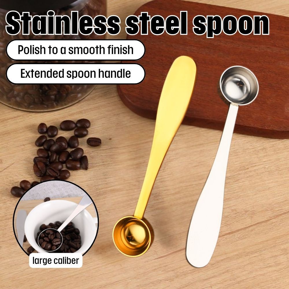 Matcha Spoon Metal Silver Gold Stainless Steel Durable Matcha Powder ...