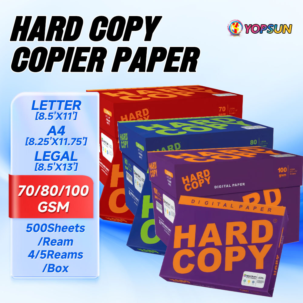 1 BOX Hard Copy Bond Paper Long / A4 / Short Per Box 5/4 Ream 70 / 80 ...