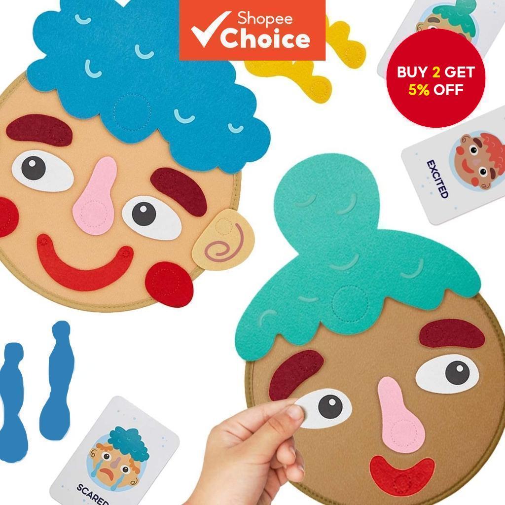 Feelings Recognition Game - Social Emotional Learning Toy With 9 ...