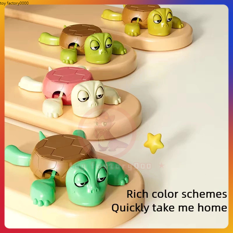 Funny Turtle Coaster Set - Press to Pop Eyes Design, Unique and Playful ...