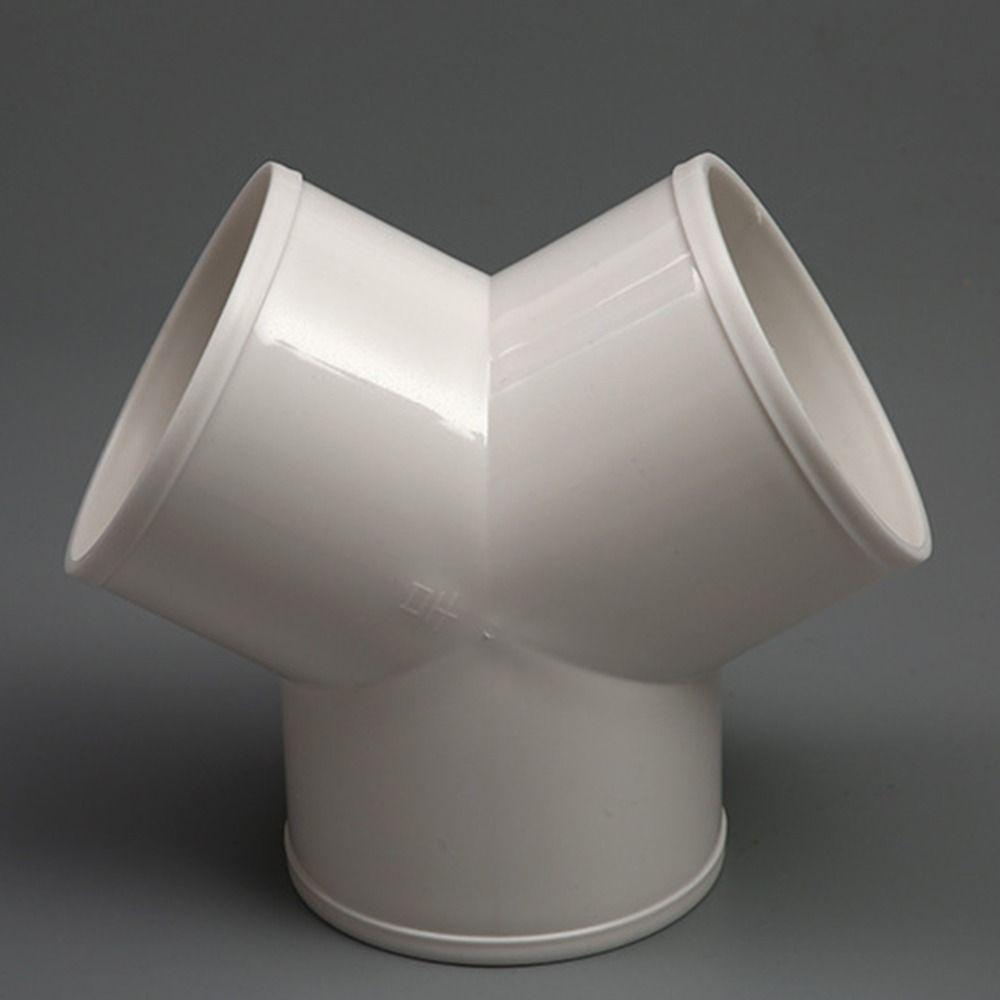 LANSEL1 Quick Ventilation Tube Joint, PVC T/Y Shape Exhaust Duct ...