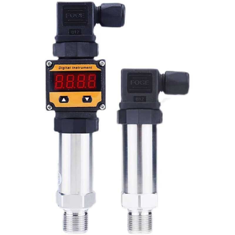 Compact Transmitter Water Air Hydraulic Oil 4-20mA Digital Display ...