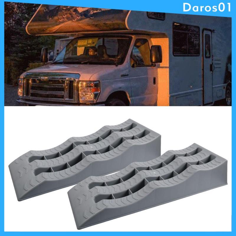 [Daros] 2x Motorhome Leveling Ramps for Stabilizing Caravans And ...