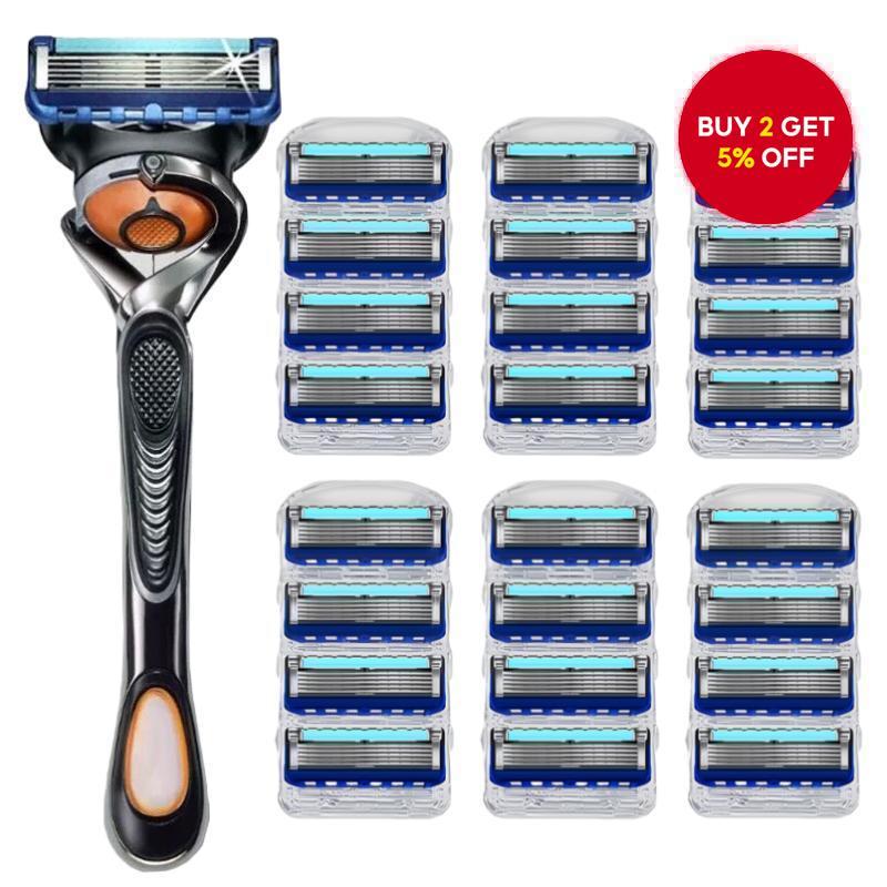 Original German imported 5-layer razor, men's manual razor, universal 5 ...