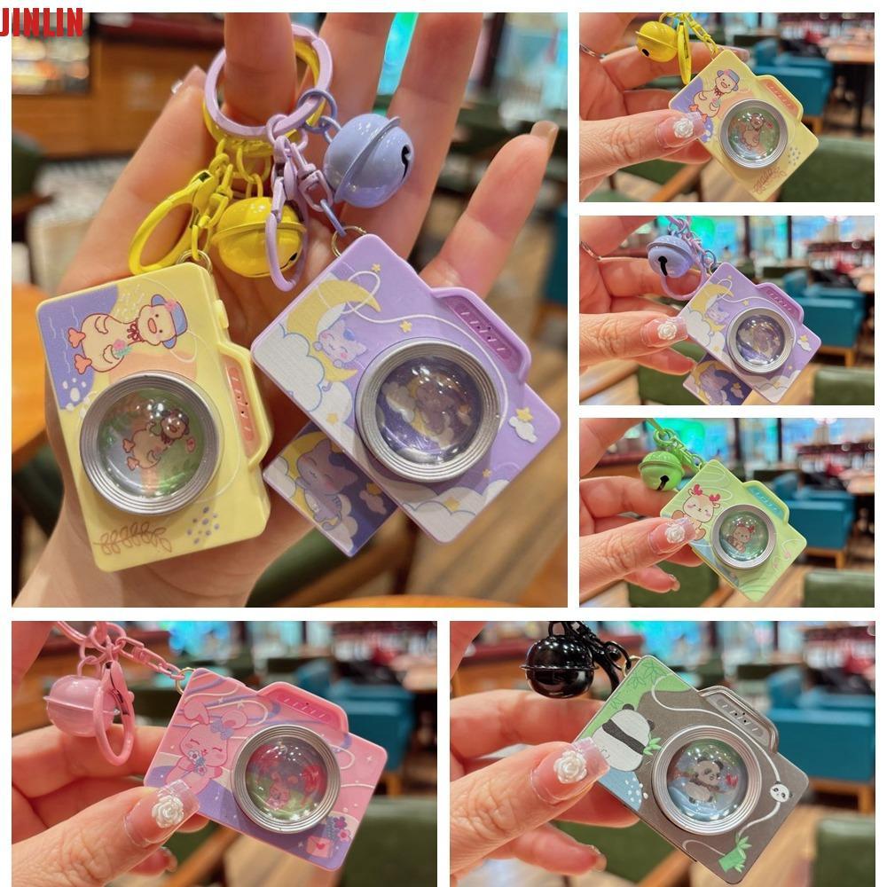 JINLIN Mini Camera Keychain, Simulation Camera Film Straight Out ...