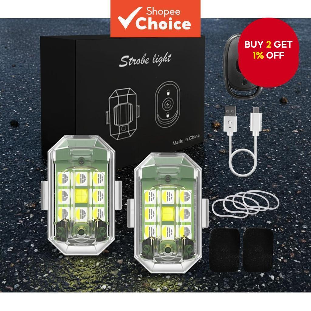 Waterproof Anti-collision Flash Indicator LED Strobe Light with Remote ...