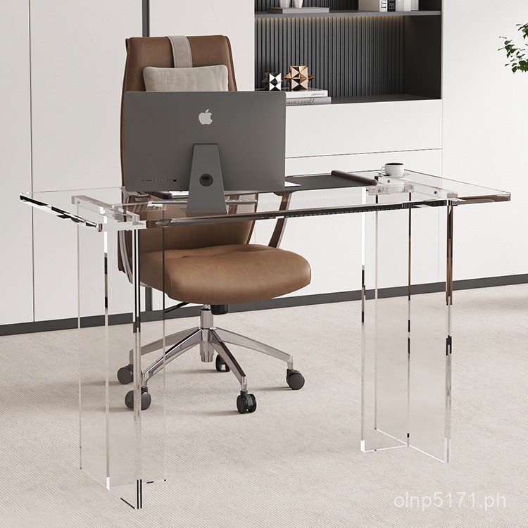 Desktop Table Simple Writing Easy Solid Wood Home Long Table Meeting ...