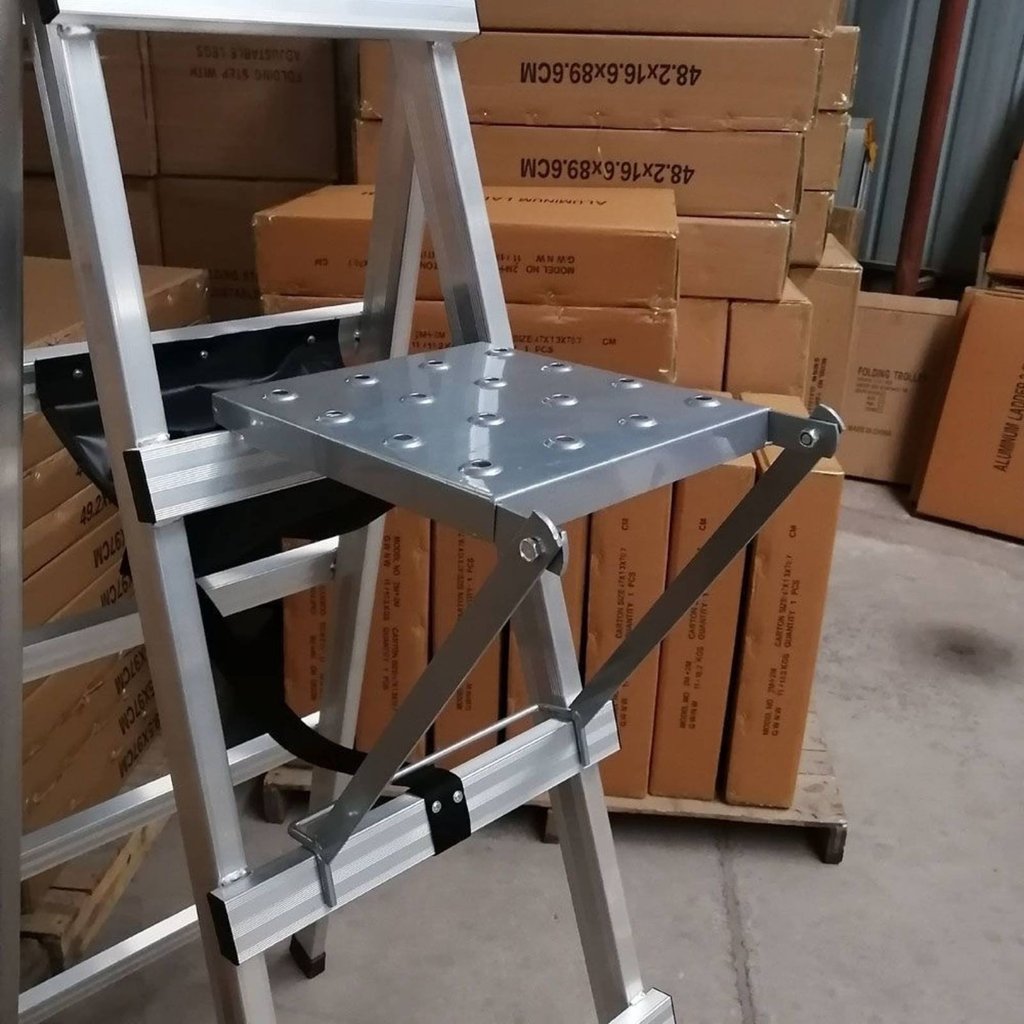 Easy Installation Ladder Work Platform Multi-Purpose Folding Ladder ...