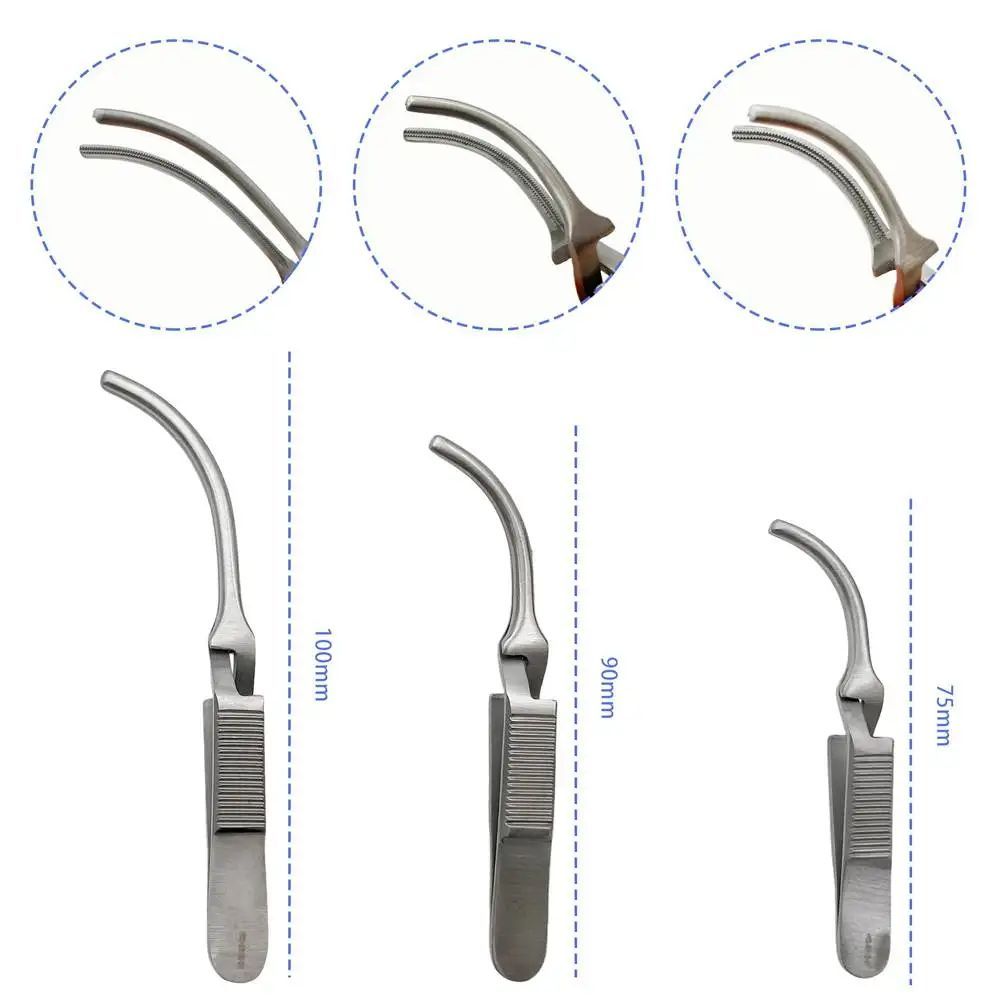 Stainless Steel Venous Vascular Clip Cross Action for Cardiovascular ...