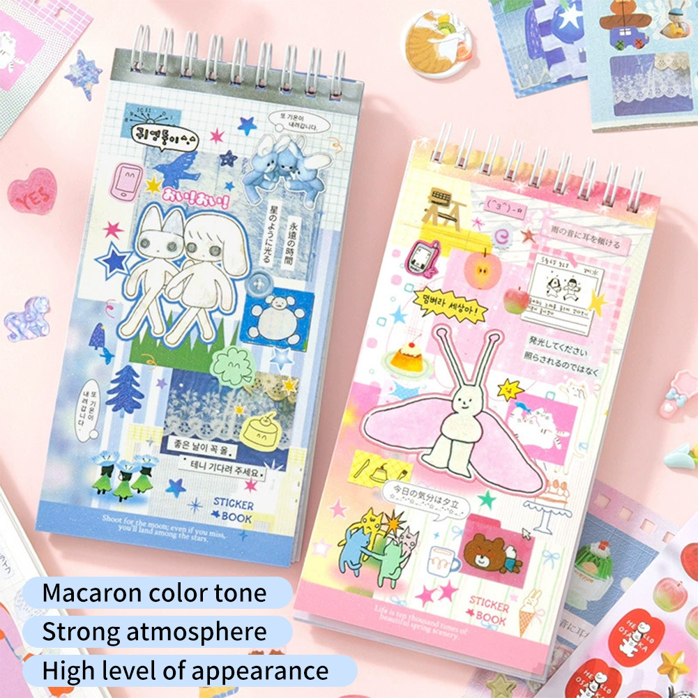 20 Sheets DIY Cartoon Diary Sticker Sticker Book Handbook DIY Stickers ...