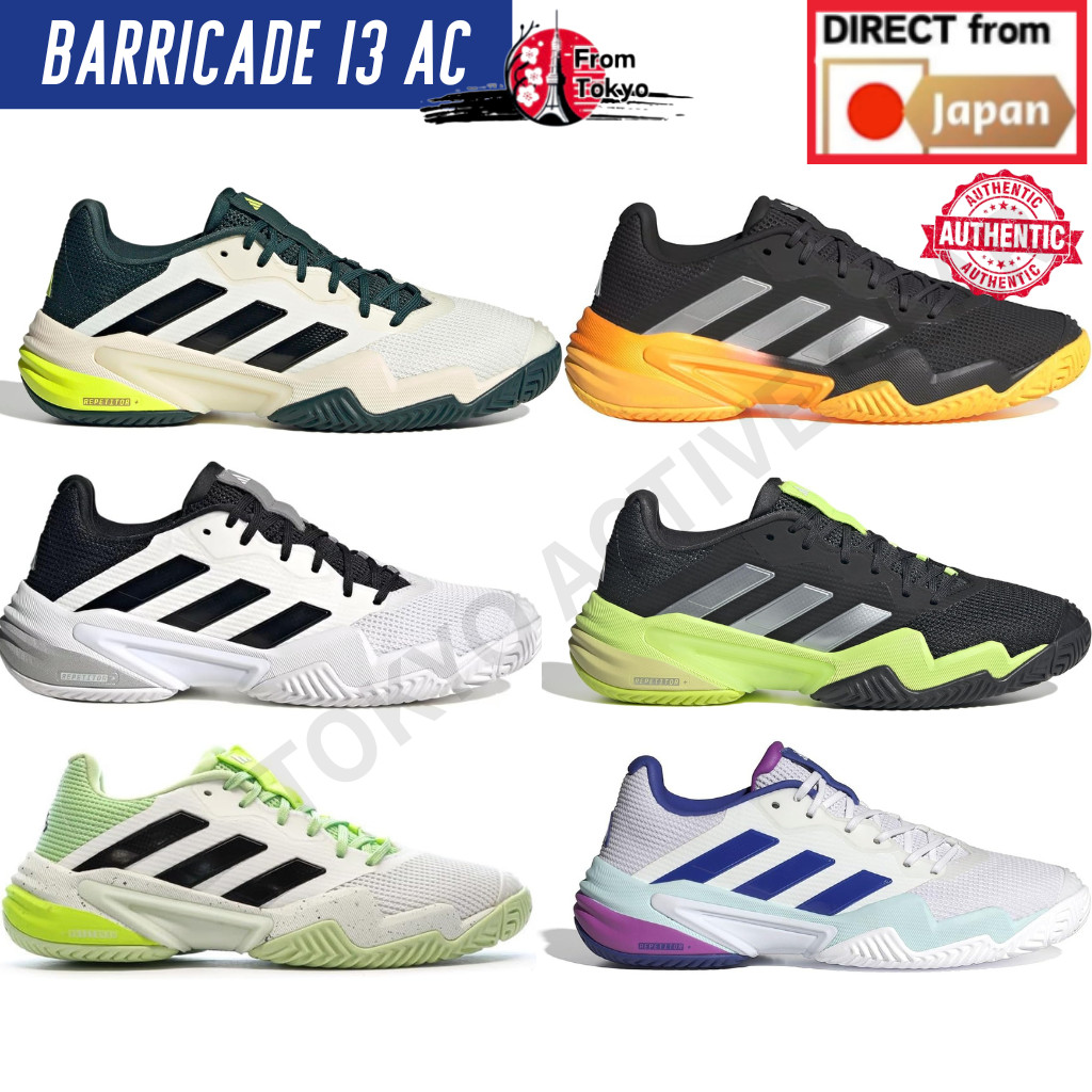 adidas gazelle silver green womens Barricade 13 Tennis Shoe – Académie Aliassime main image 1