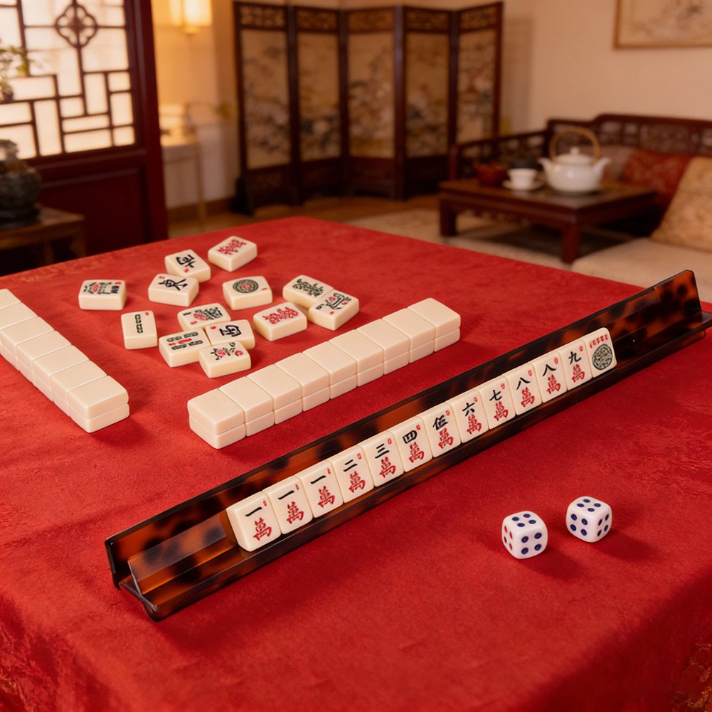 Mahjong Tortoises Shell Rack Pusher Set Organizes Tiles Simplifies ...