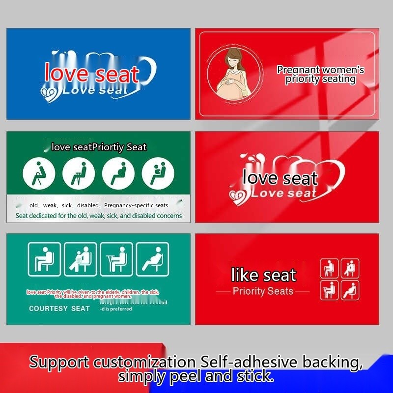 Bus Love Disabled, Pregnant Priority Sticker, Bank Hospital Public ...