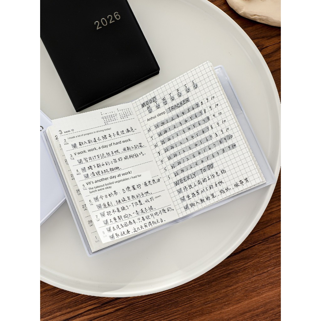 planner book 2026 planner Z Simple 2026 Japanese A7 Planner Japanese ...