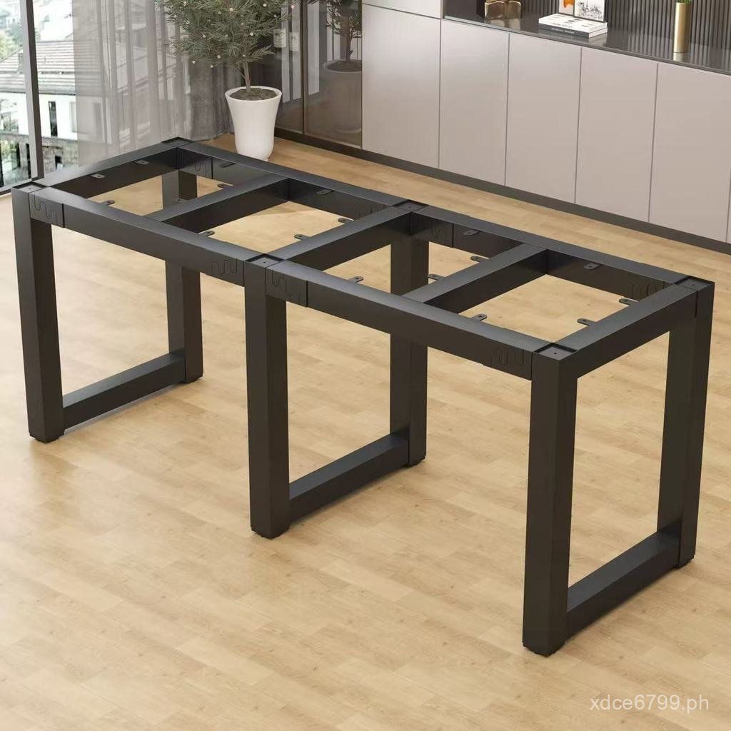 Dining Table Leg Support Frame Workbench Office Desk Stand Metal Coffee ...