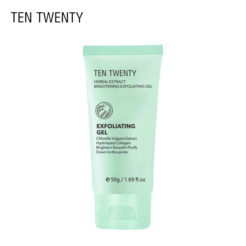 TEN TWENTY FDA Herbal Extract Brightening Exfoliating Gel for Glowing ...
