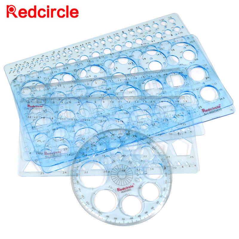 Domestic Redcircle/Redcircle Painting Circle Template Ruler Building ...