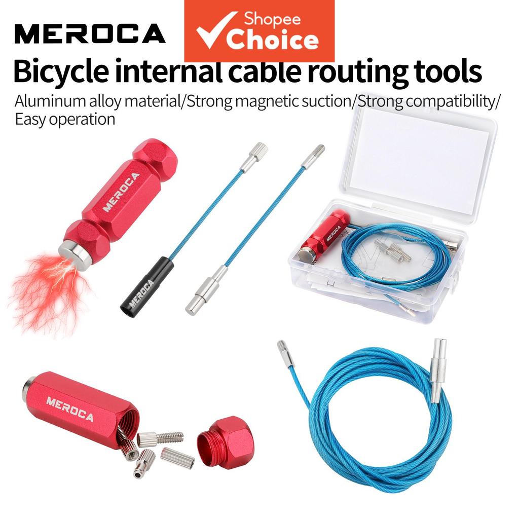 MEROCA Universal Bicycle Internal Cable Routing Tool Aluminum Alloy ...